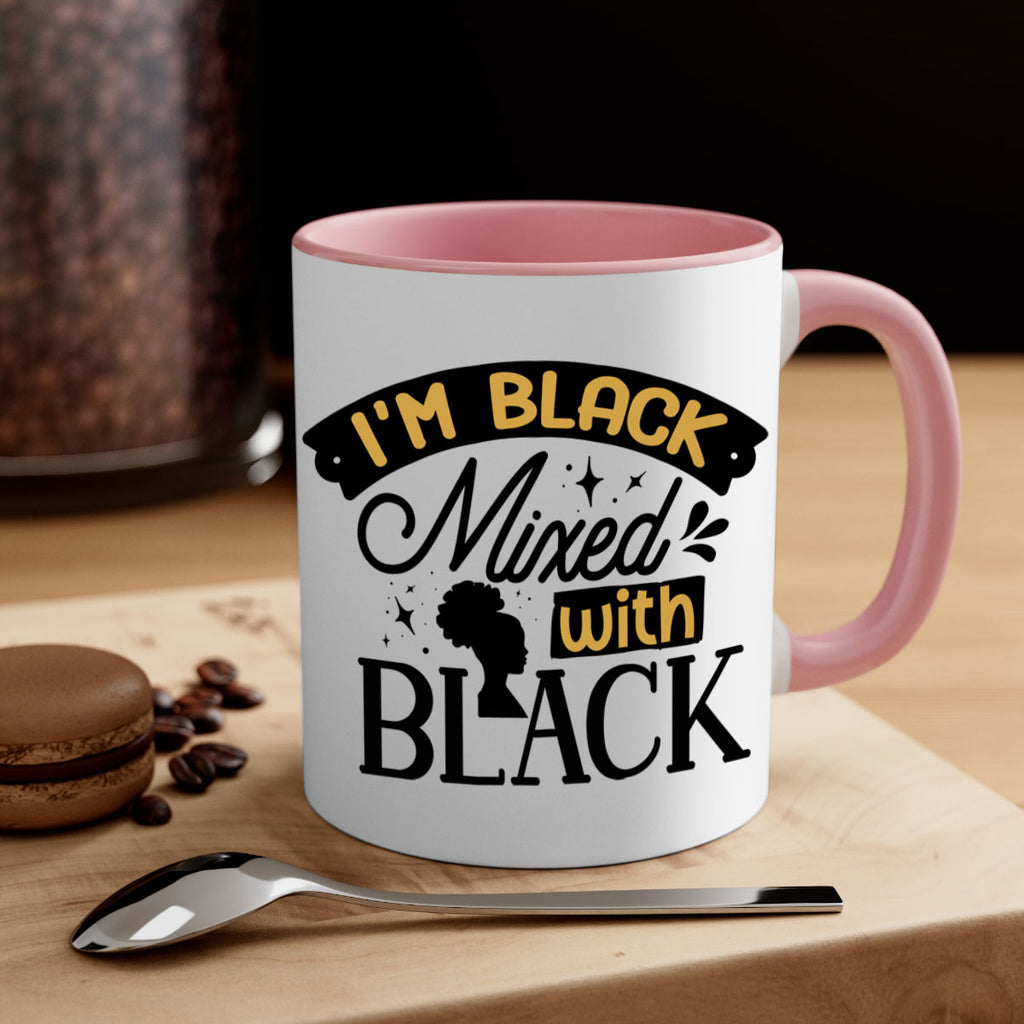Im black mixed with black Style 30#- Black women - Girls-Mug / Coffee Cup