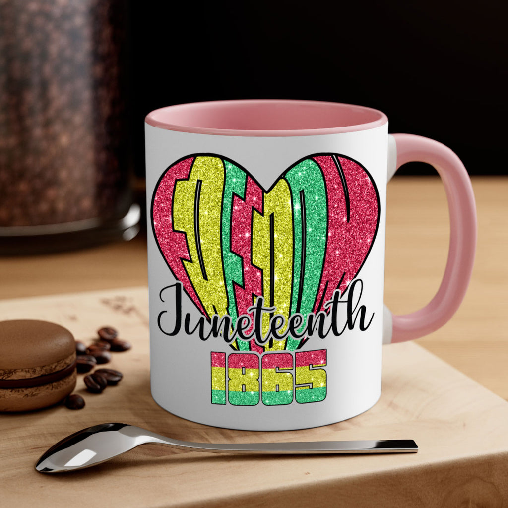 Juneteenth Since 1865 Heart 20#- juneteenth-Mug / Coffee Cup