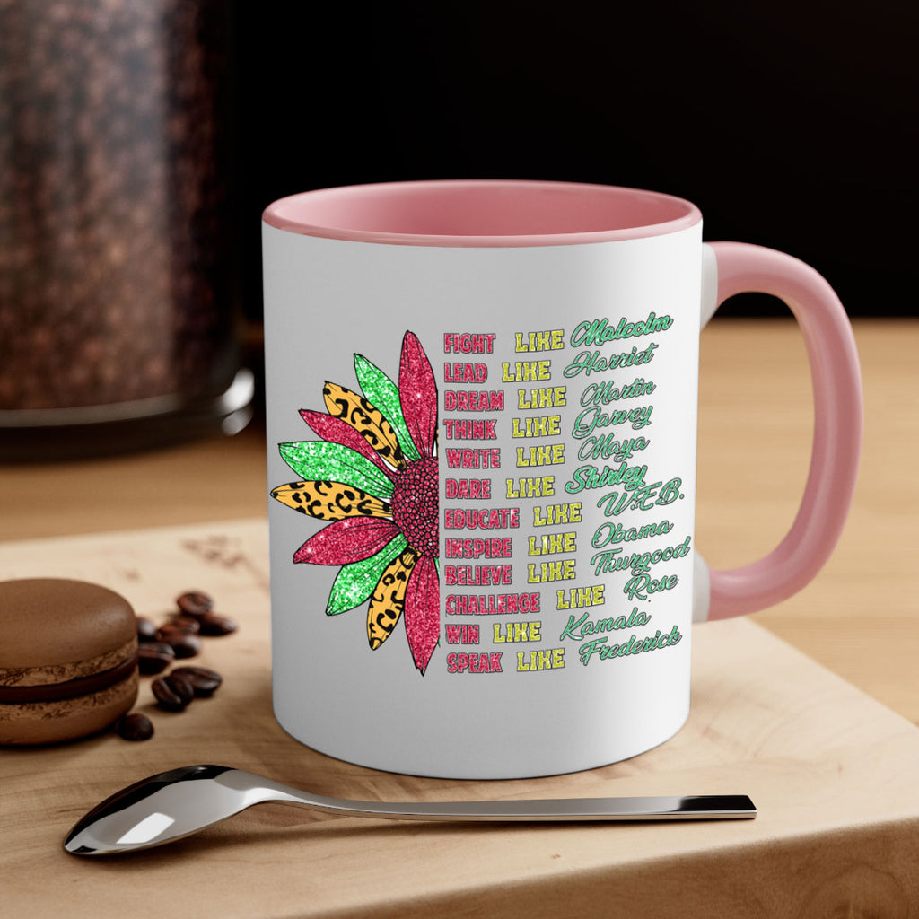 Juneteenth Sunflower Design 17#- juneteenth-Mug / Coffee Cup