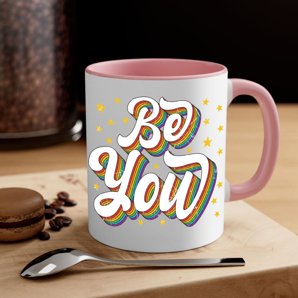 Lgbtq Be You Gay Pride Lgbt Ally Rainbow 31#- lgbt-Mug / Coffee Cup