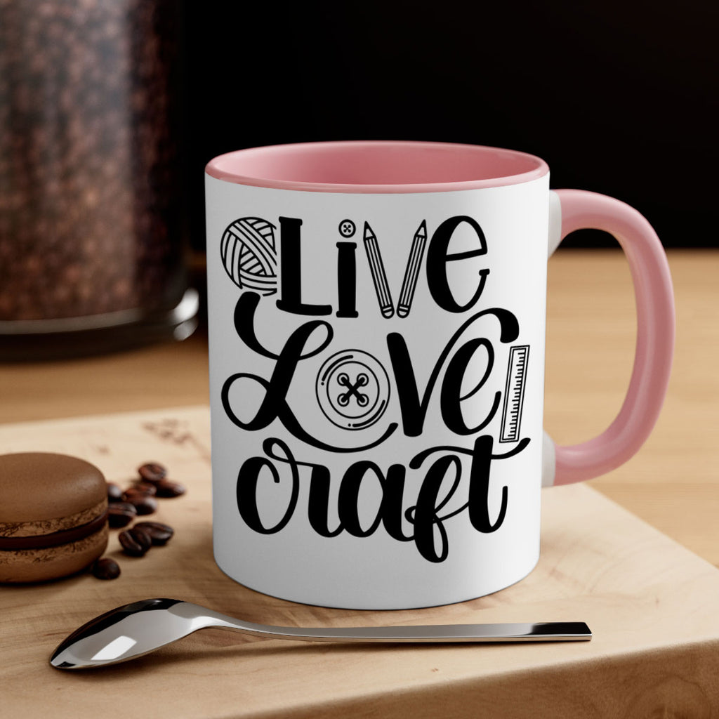 Live Love Craft 14#- crafting-Mug / Coffee Cup