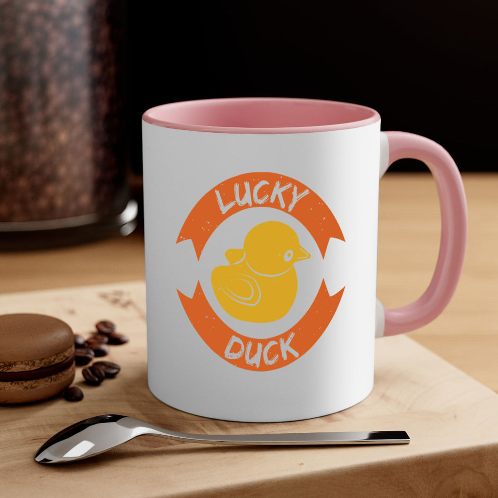 Lucky Duck Style 27#- duck-Mug / Coffee Cup