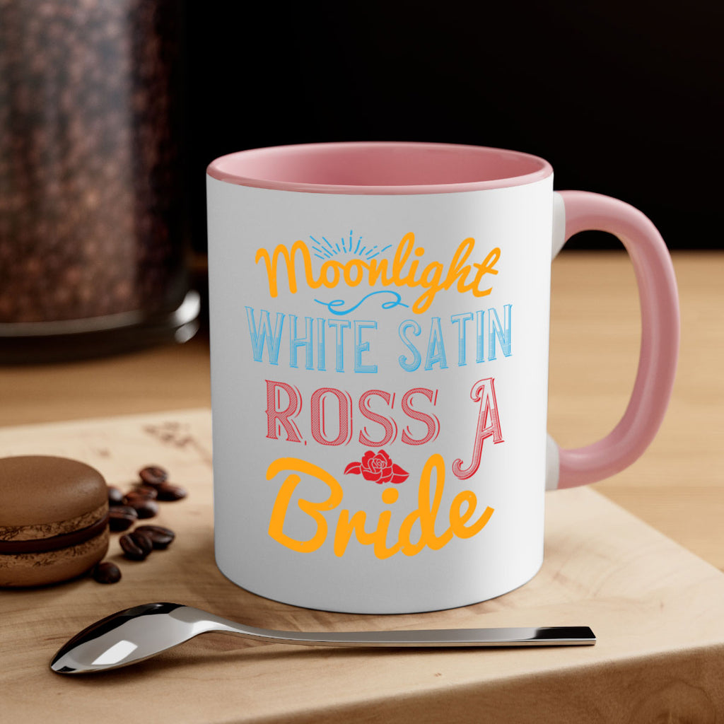 Moonlight white satin ross a bride 42#- bride-Mug / Coffee Cup