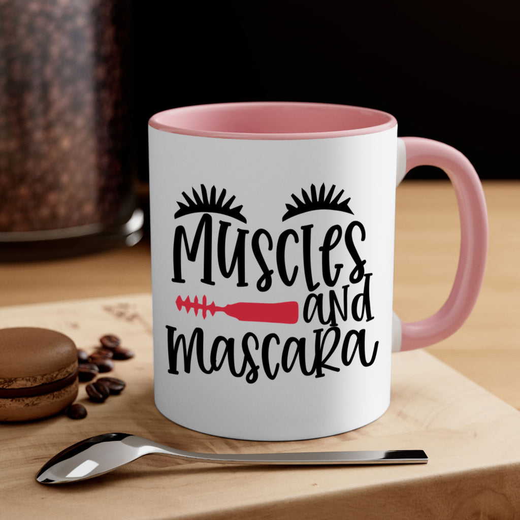 Muscles and mascara design Style 221#- makeup-Mug / Coffee Cup