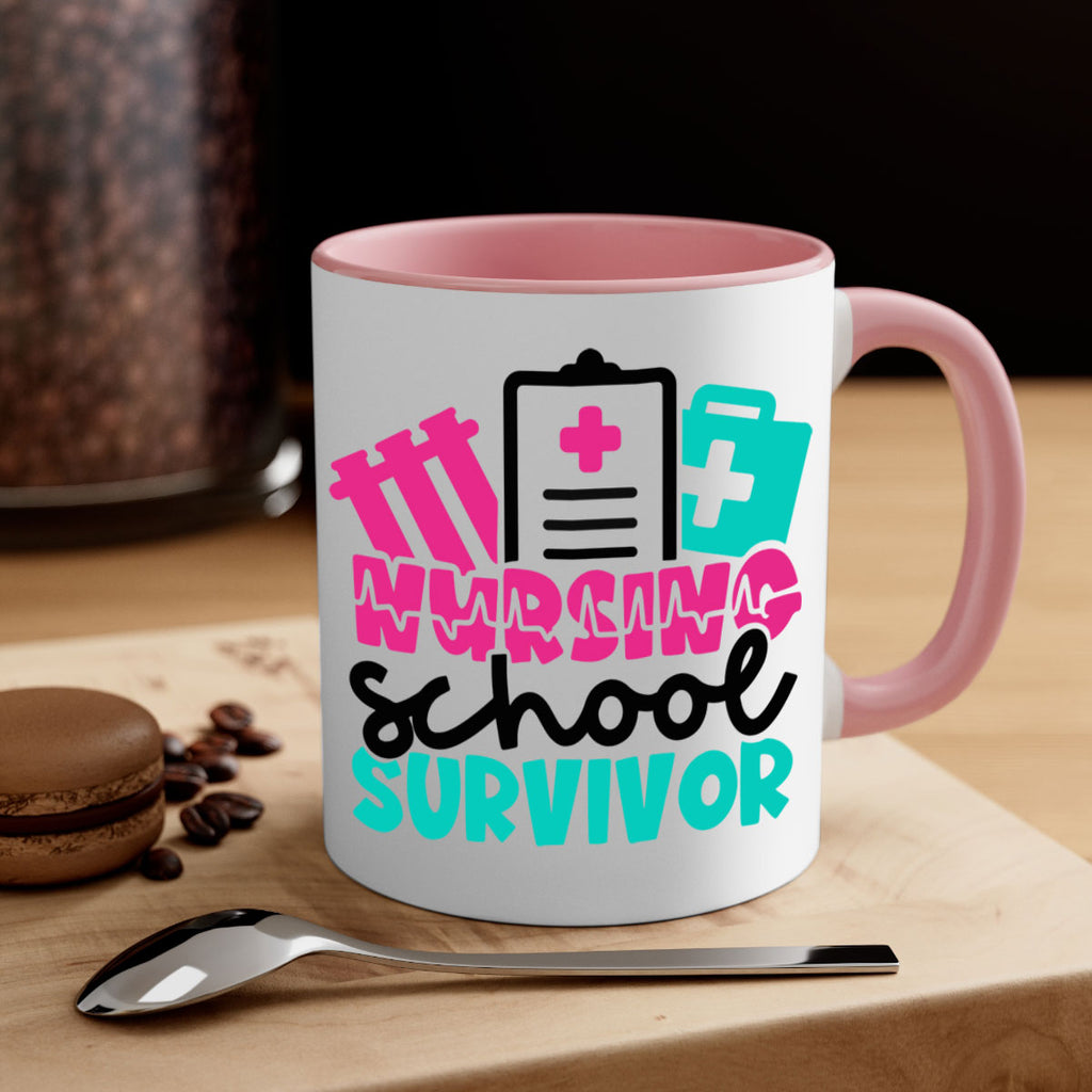 Nursing School Survivor Style Style 62#- nurse-Mug / Coffee Cup