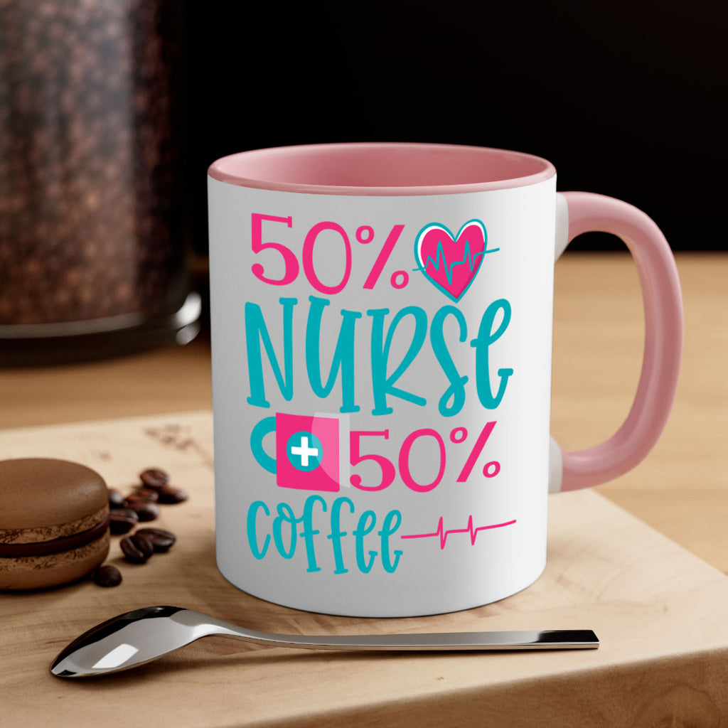 Percent Nurse Percent Coffee Style 395#- nurse-Mug / Coffee Cup