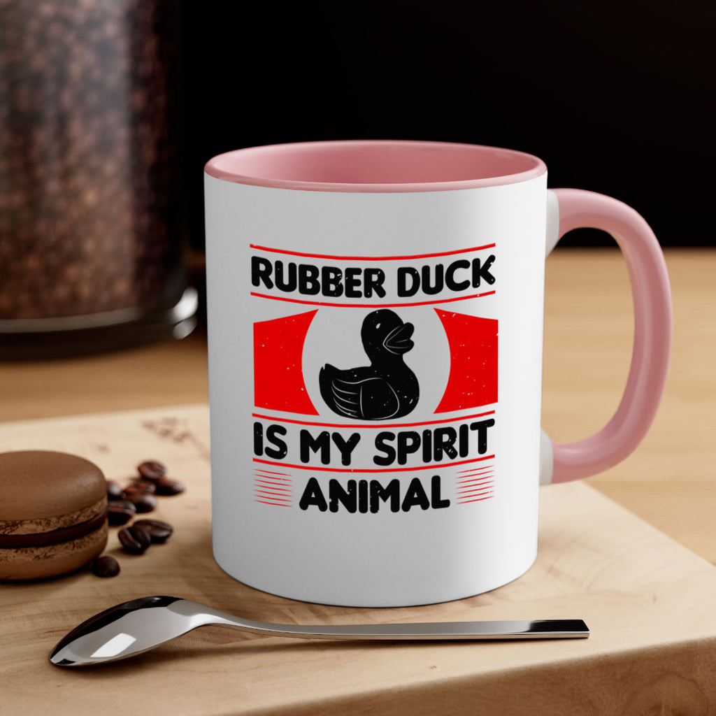 Rubber duck is my spirit animal Style 19#- duck-Mug / Coffee Cup