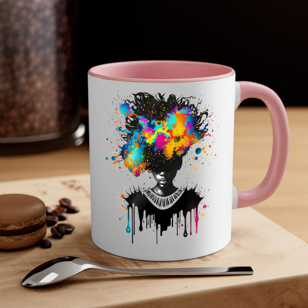Sparkling Black Girl Design 16#- Black women - Girls-Mug / Coffee Cup