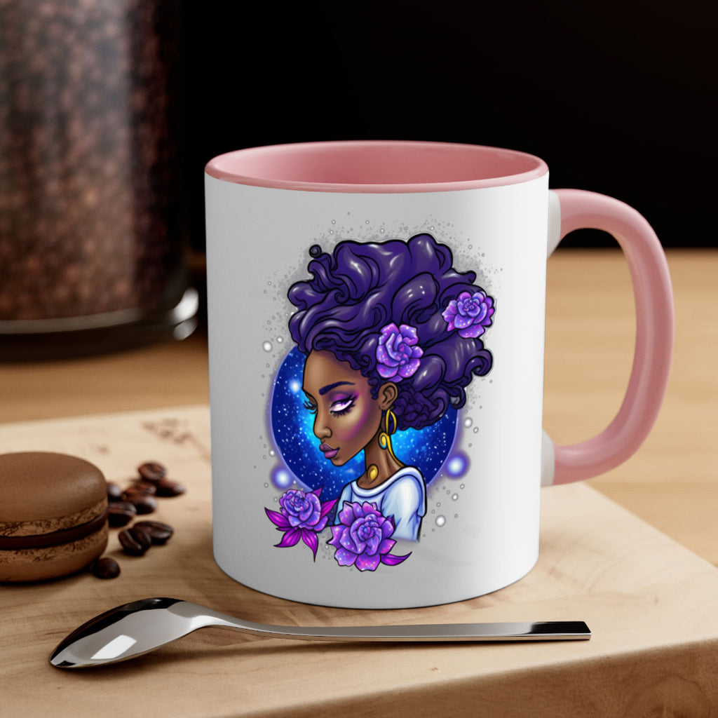 Sparkling Black Girl Design 7#- Black women - Girls-Mug / Coffee Cup