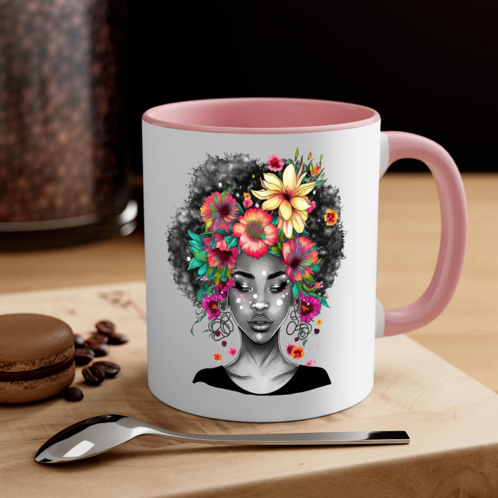 Sparkling Black Girl Design 9#- Black women - Girls-Mug / Coffee Cup