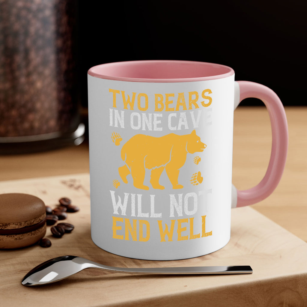 Two bears in one cave will not end well 39#- bear-Mug / Coffee Cup