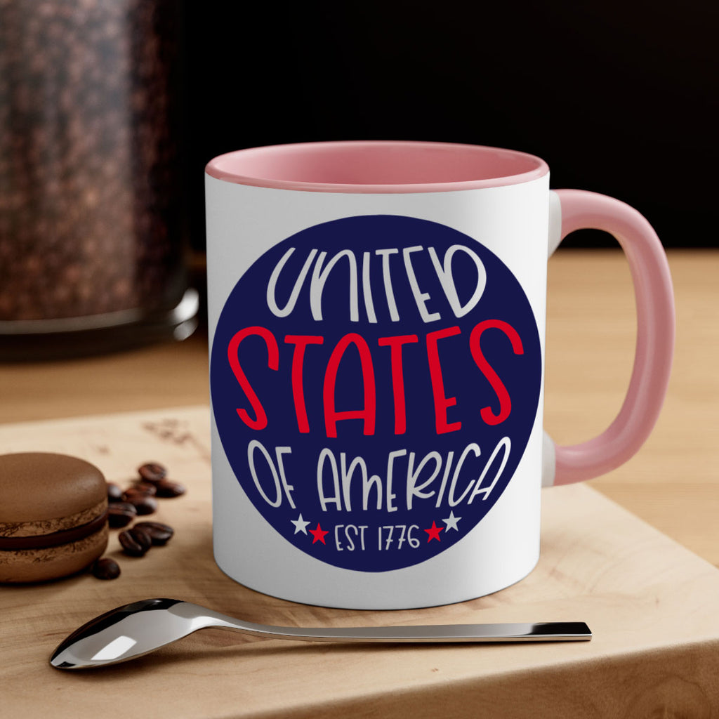 United States Of America Est Style 176#- 4th Of July-Mug / Coffee Cup