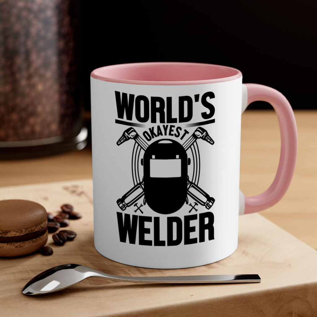 Worlds okayest Style 1#- welder-Mug / Coffee Cup