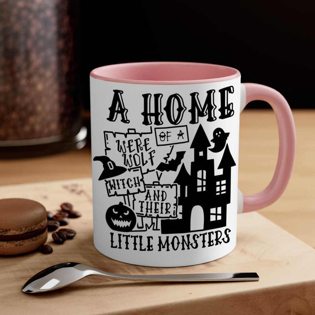 a home of a were wolf witch and their little monsters 96#- halloween-Mug / Coffee Cup