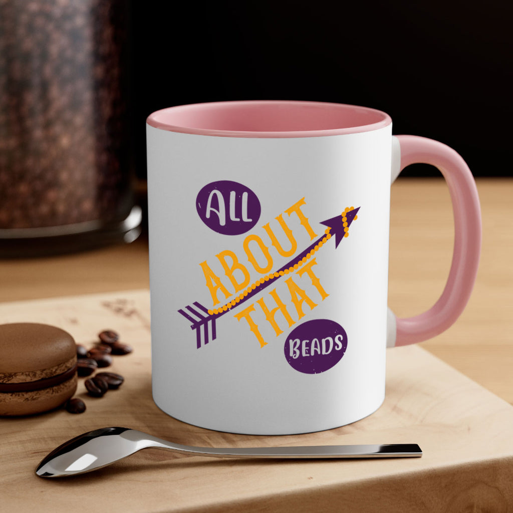 all about that beads 62#- mardi gras-Mug / Coffee Cup