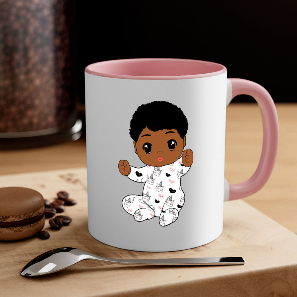 black baby boy 8#- Black men - Boys-Mug / Coffee Cup