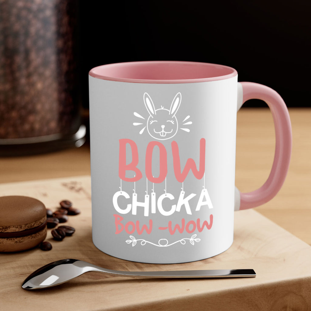 bow chicka bow wow 100#- easter-Mug / Coffee Cup