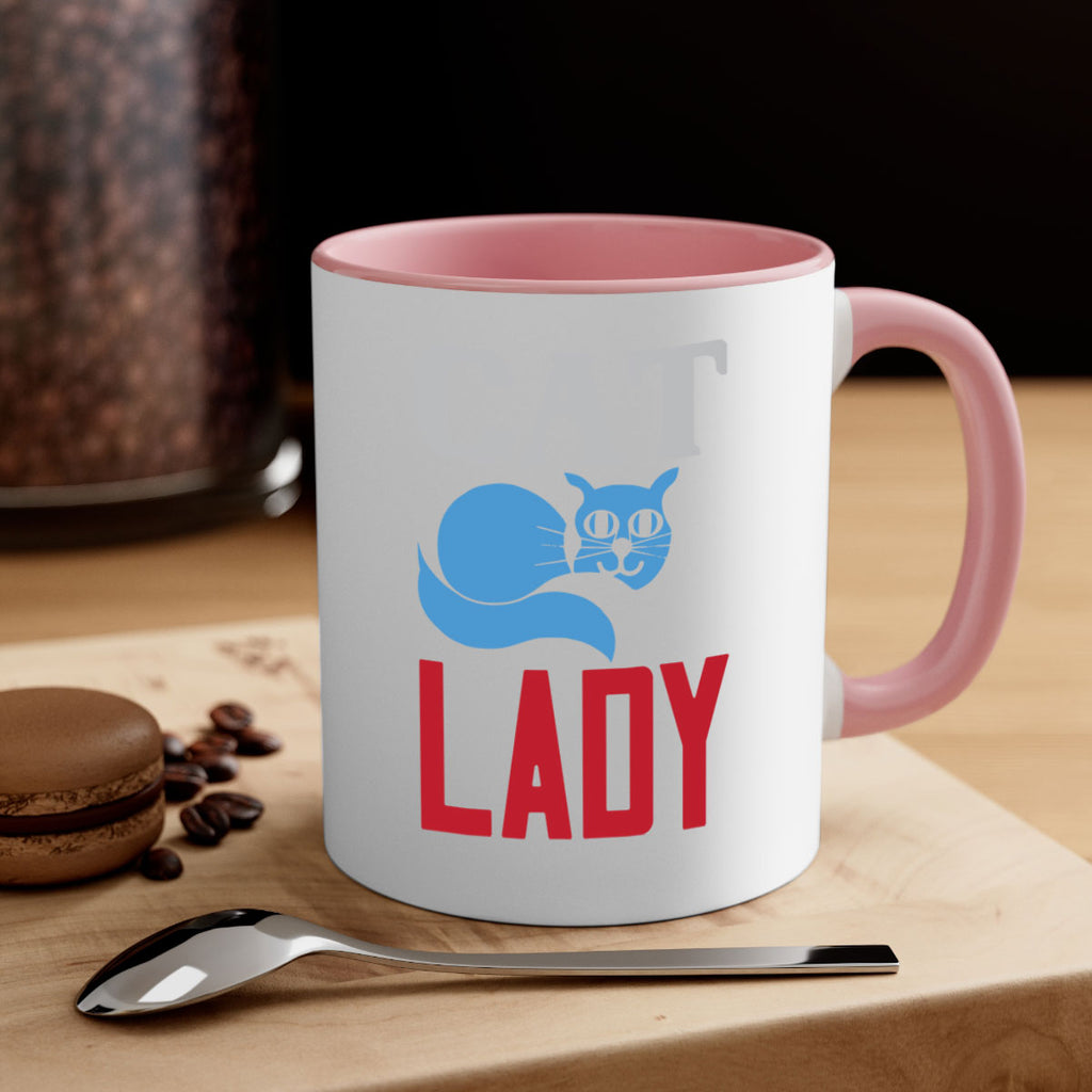 cat lady Style 31#- cat-Mug / Coffee Cup