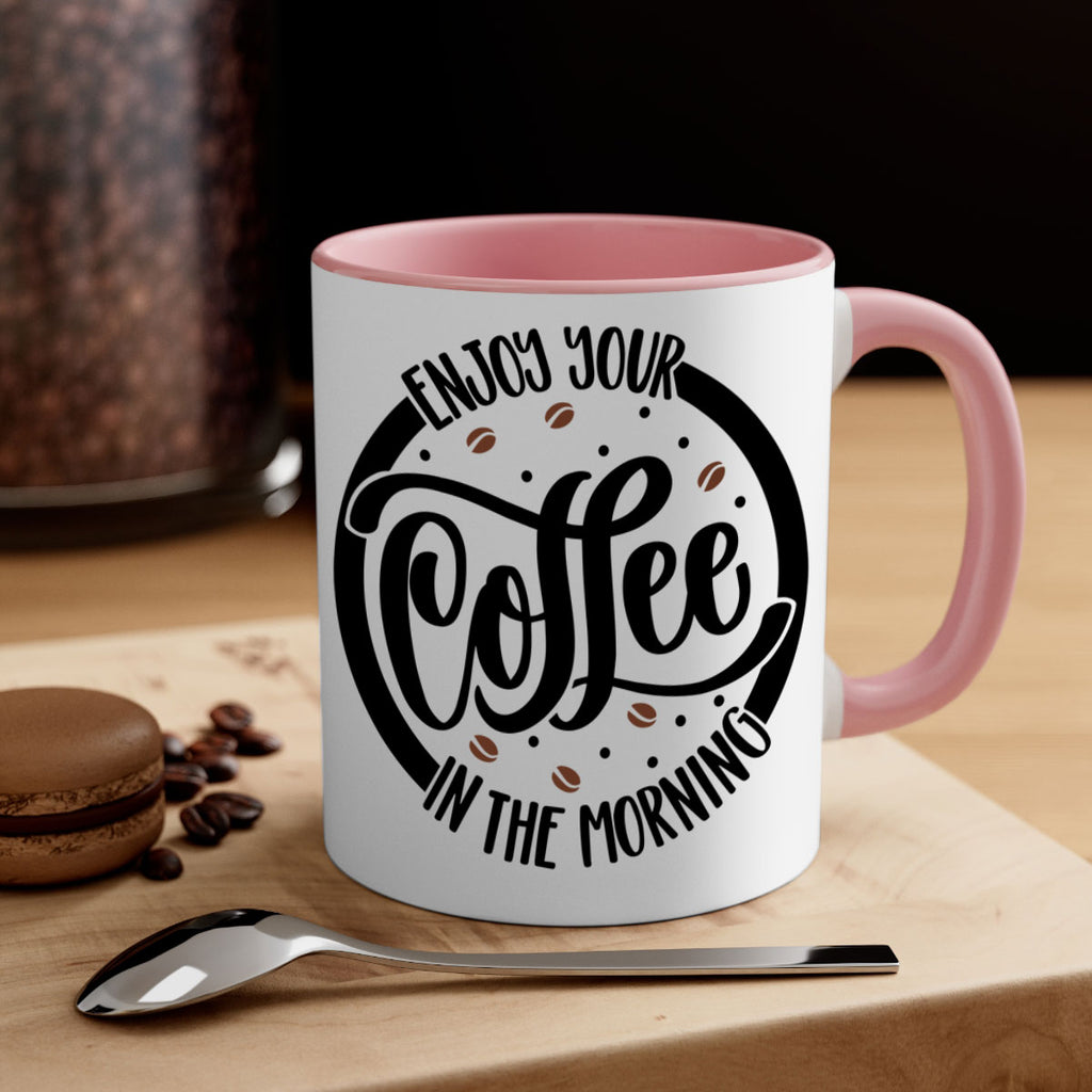 circleenjoy your coffee in 183#- coffee-Mug / Coffee Cup