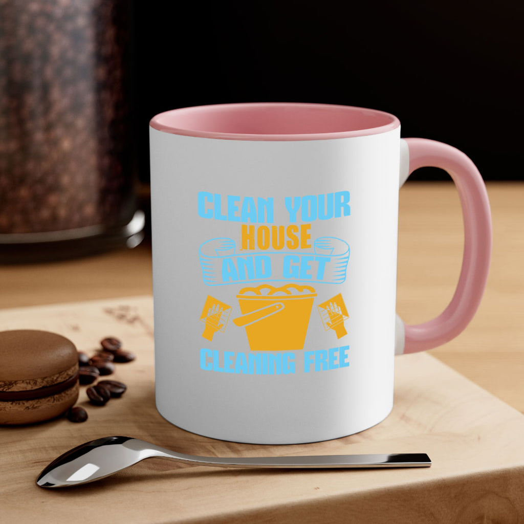 clean your house and get cleaning free Style 46#- cleaner-Mug / Coffee Cup