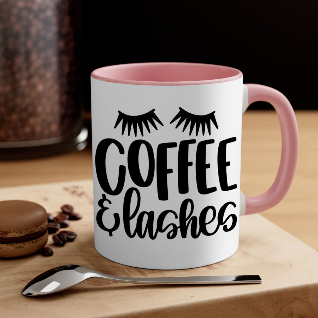coffee lashes 177#- coffee-Mug / Coffee Cup