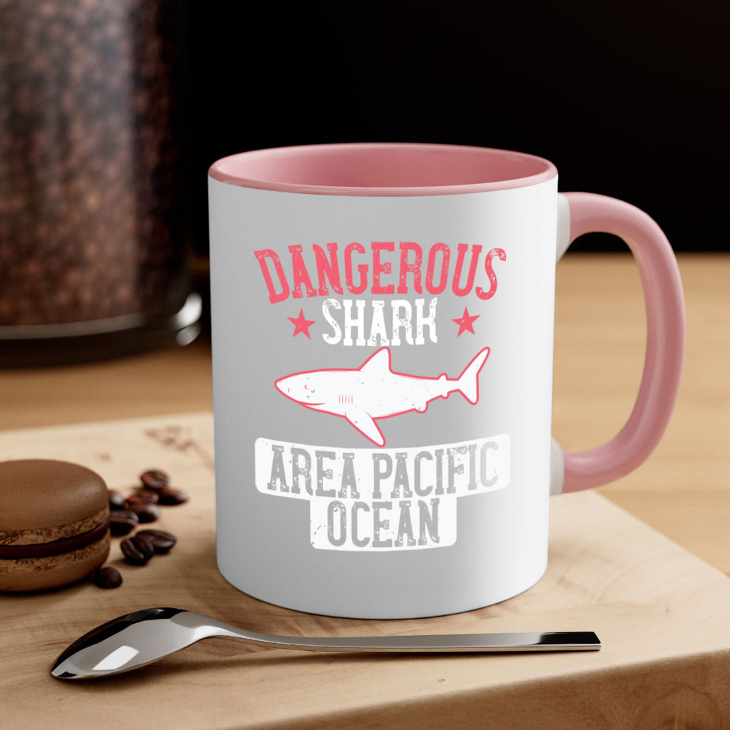 dangerous shark area pacific ocean Style 92#- Shark-Fish-Mug / Coffee Cup