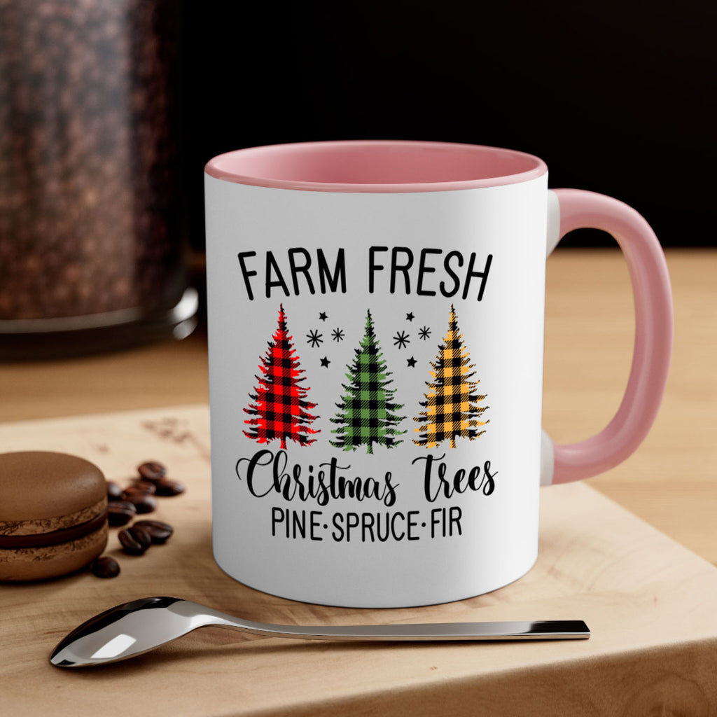 farm fresh christmas trees style 206#- christmas-Mug / Coffee Cup