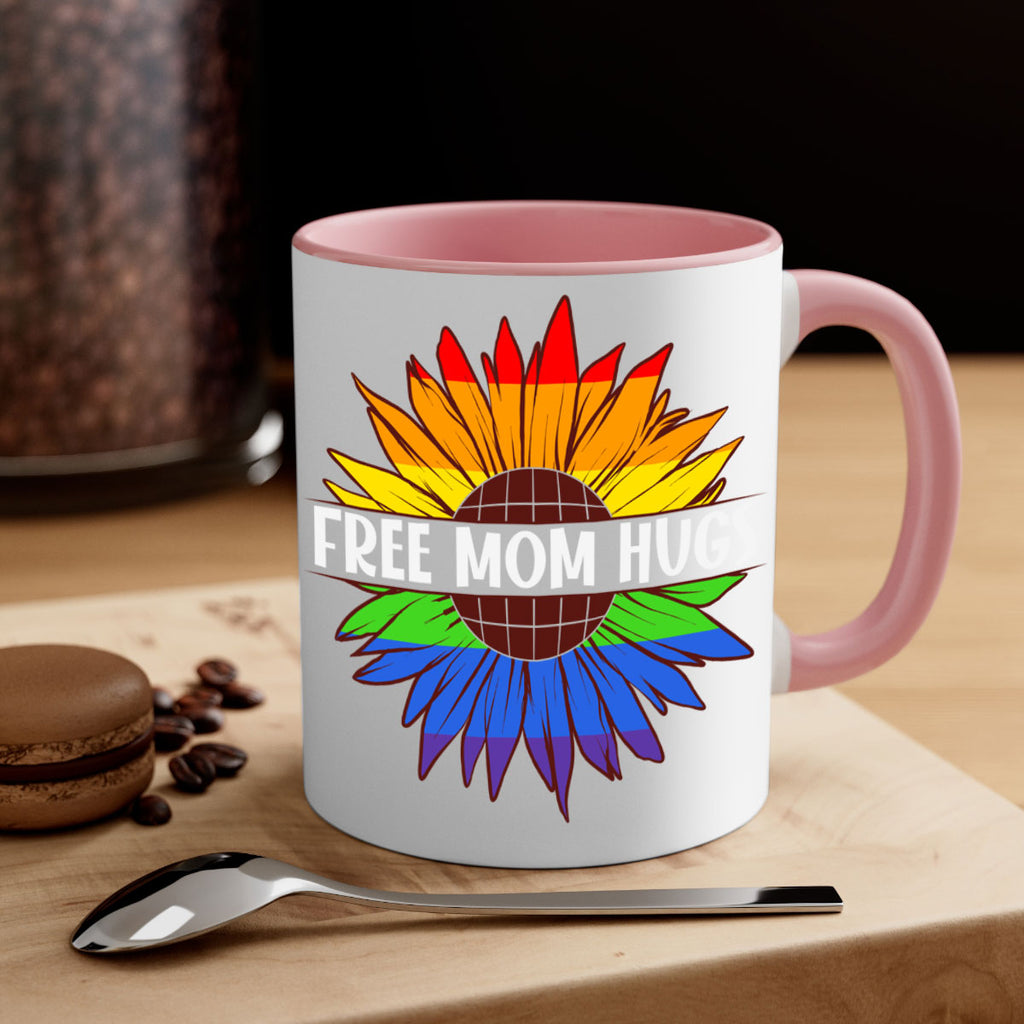 free mom hugs lgbt daisy 139#- lgbt-Mug / Coffee Cup
