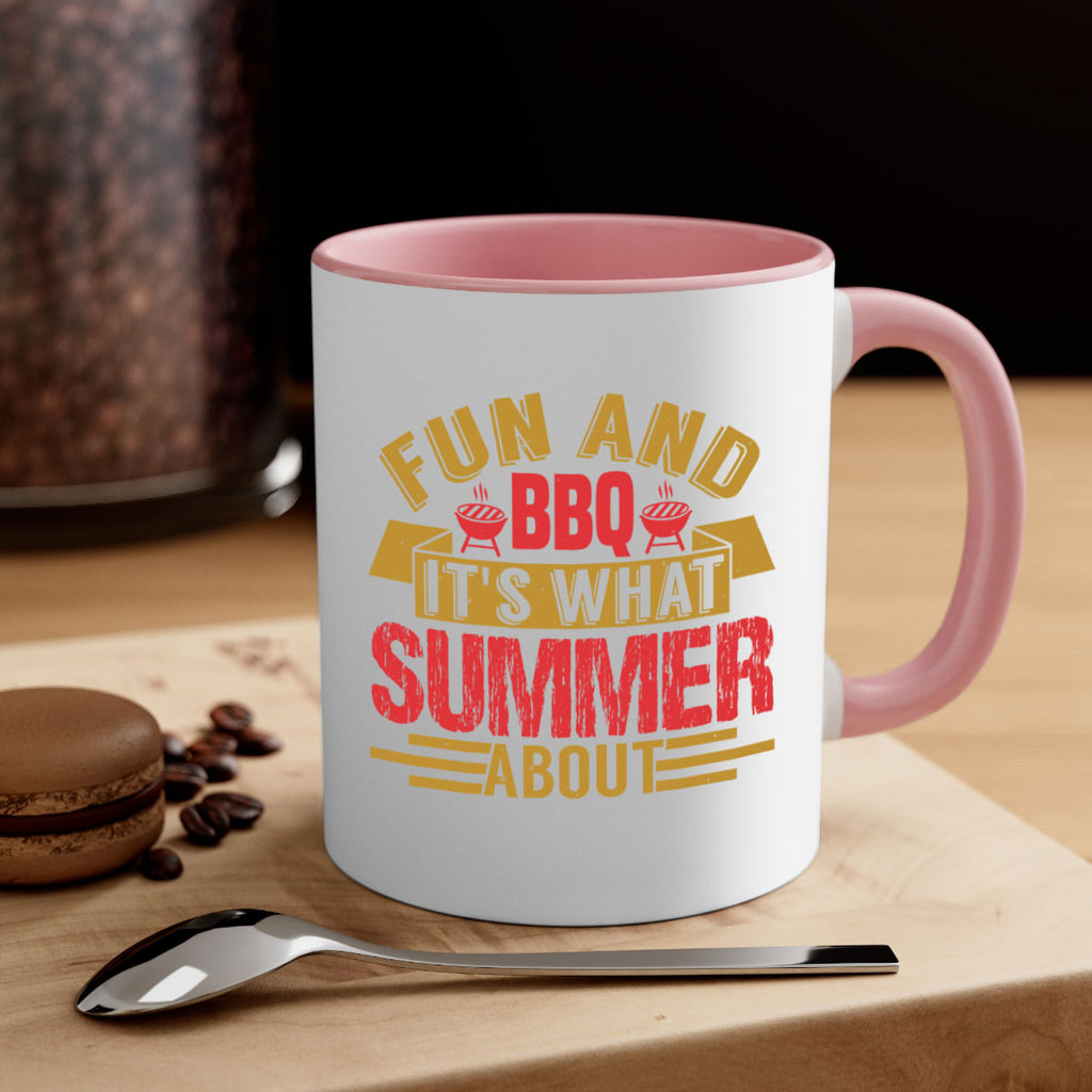 fun and bbq its what summer about 45#- bbq-Mug / Coffee Cup