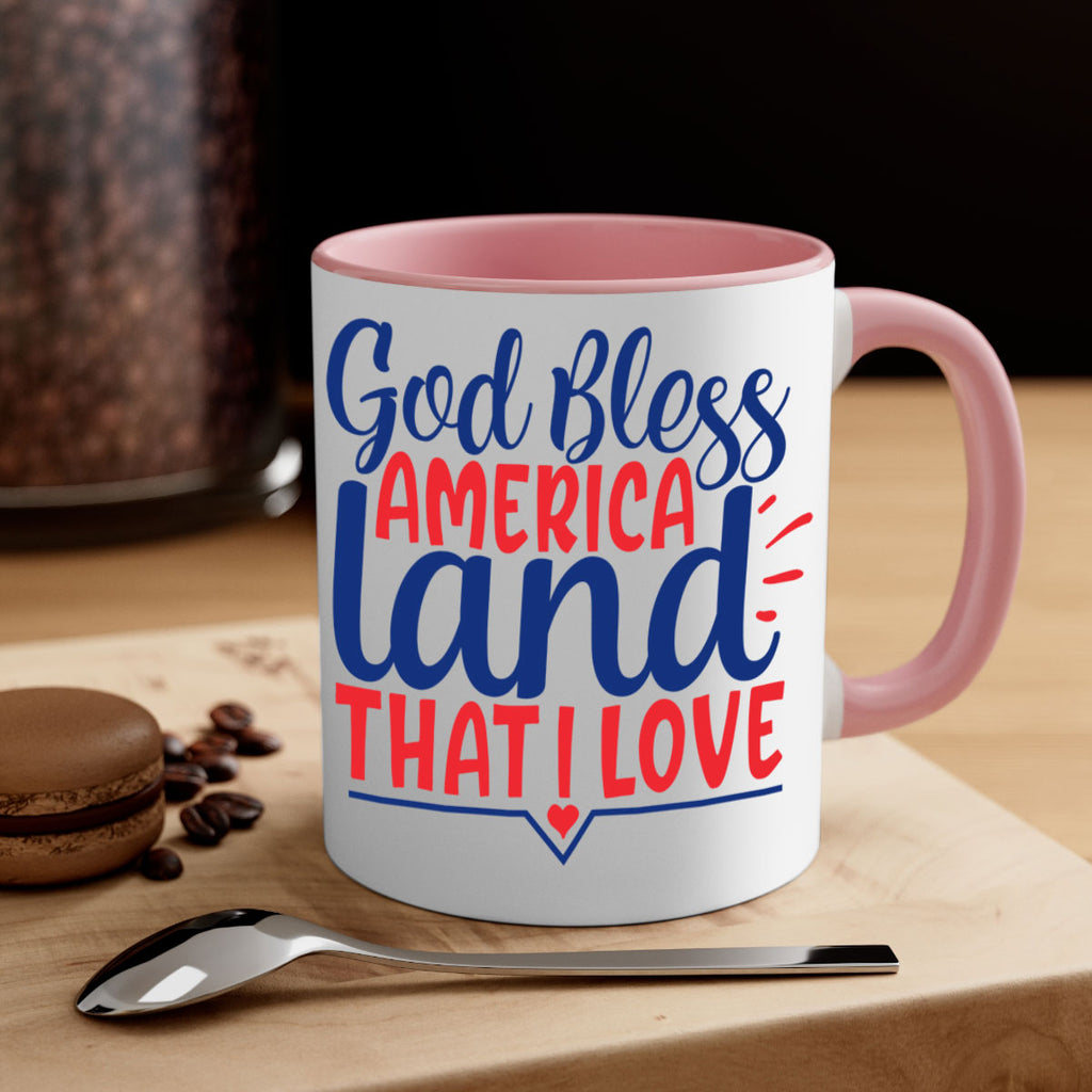 god bless america land that i love Style 54#- 4th Of July-Mug / Coffee Cup
