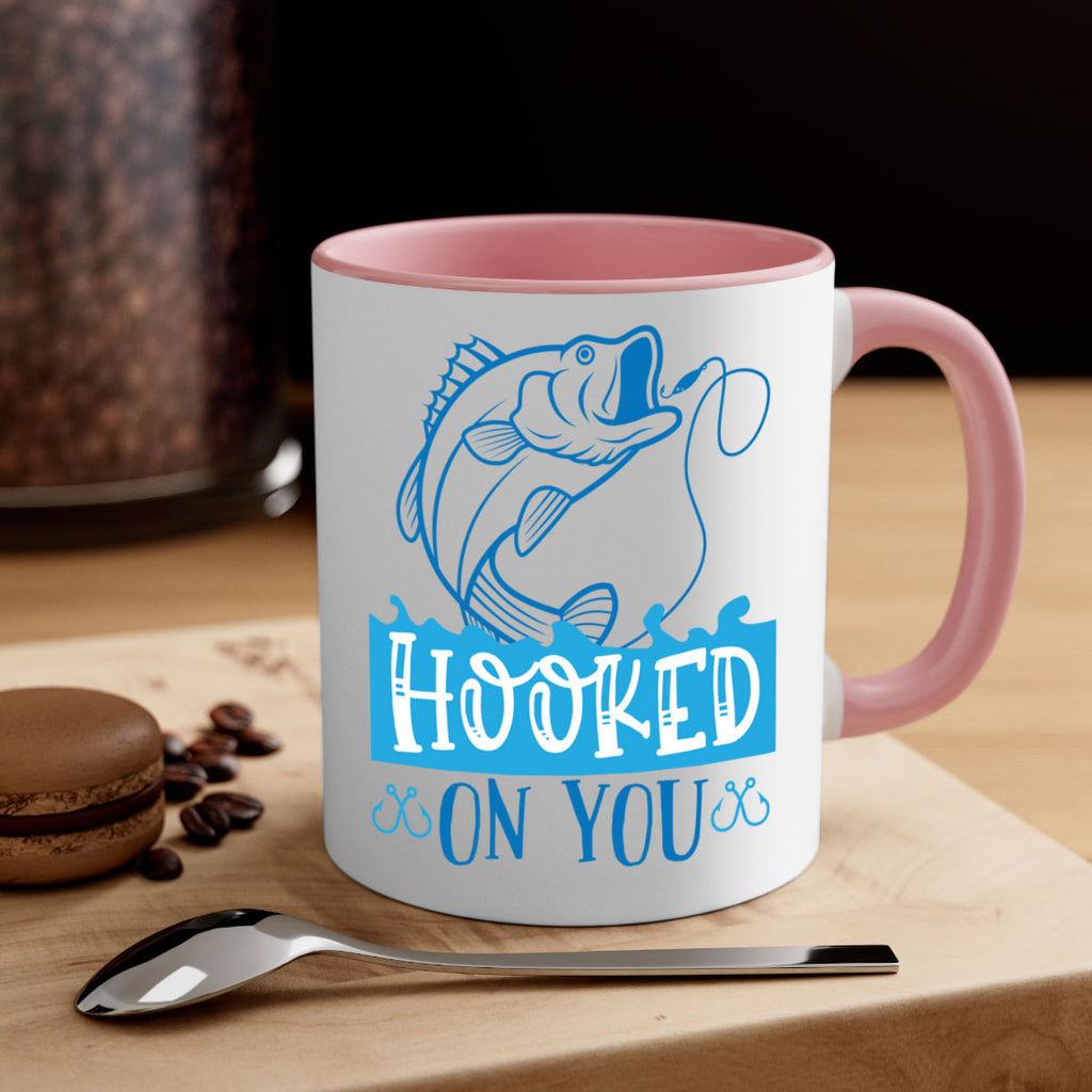 hooked on you 214#- fishing-Mug / Coffee Cup
