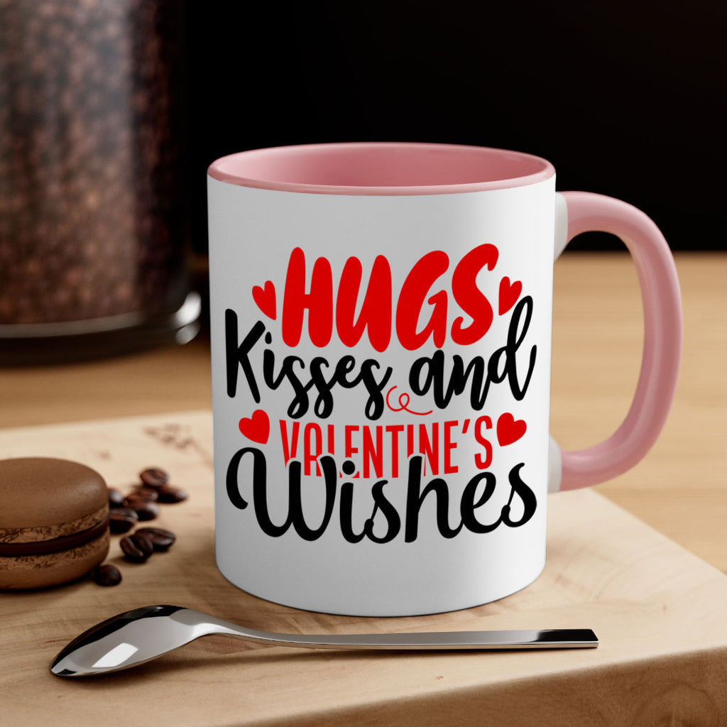 hugs kisses and valentines wishes 78#- valentines day-Mug / Coffee Cup