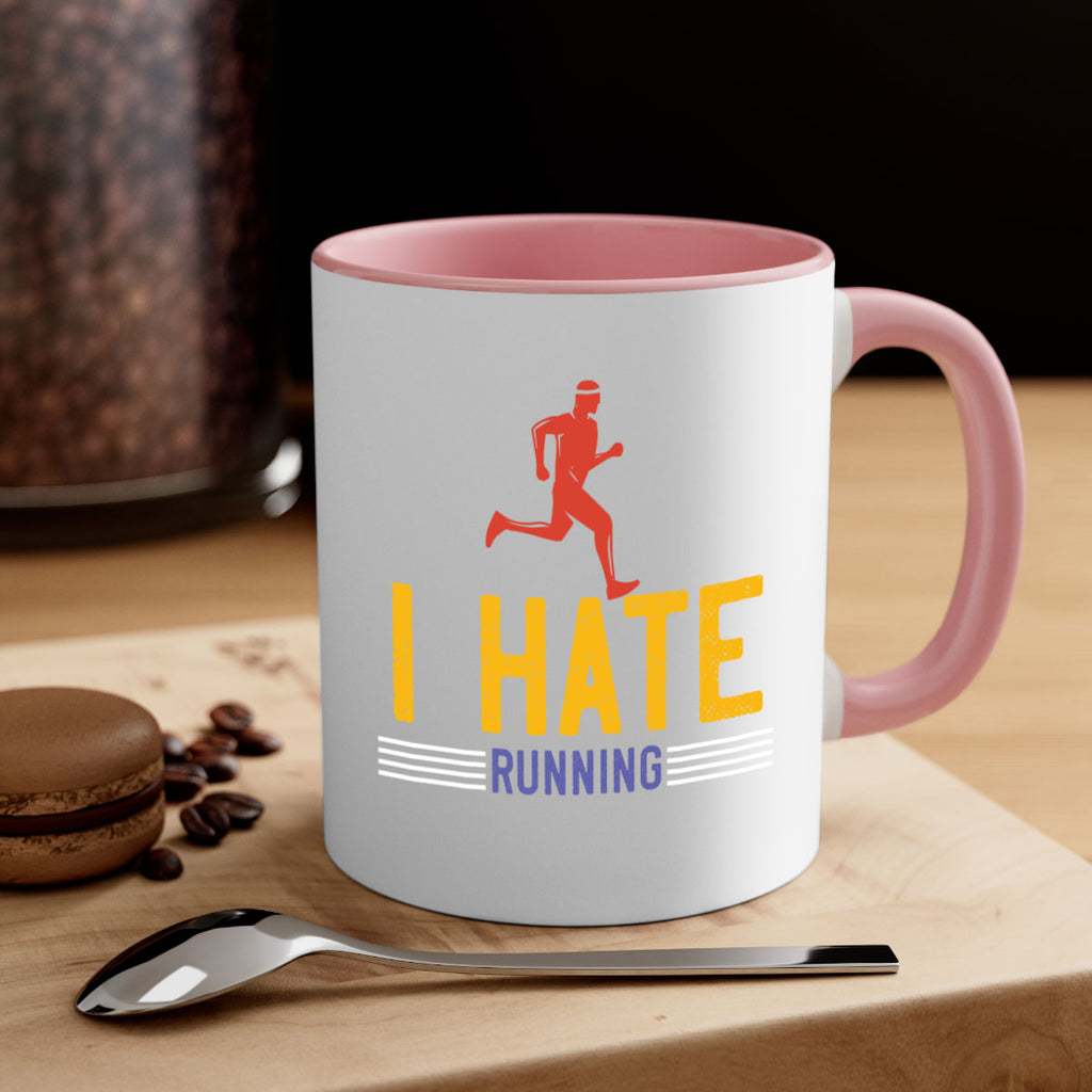 i hate running 40#- running-Mug / Coffee Cup