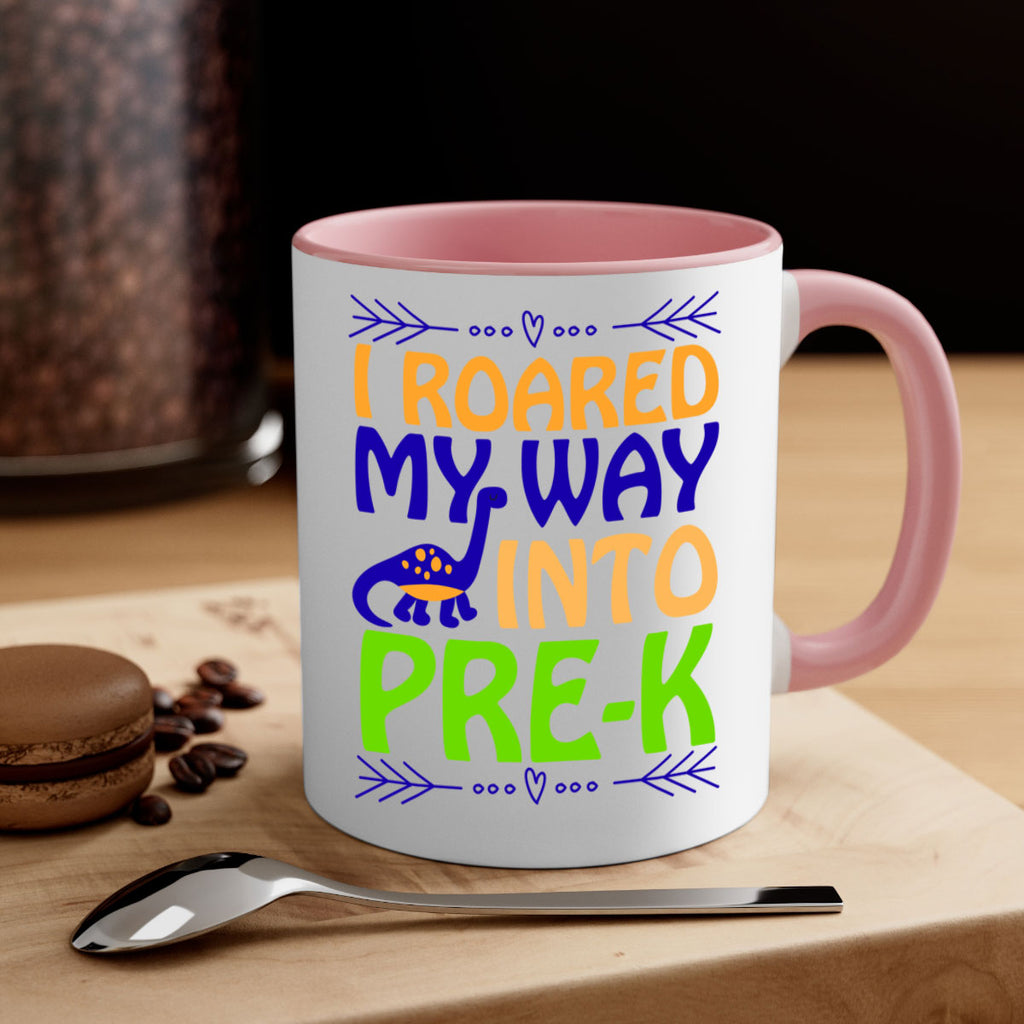 i roared my way into prek 20#- mardi gras-Mug / Coffee Cup
