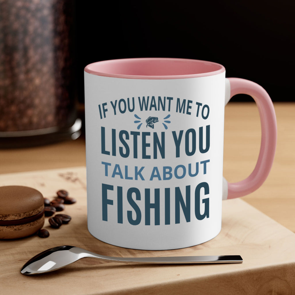 if you want 86#- fishing-Mug / Coffee Cup