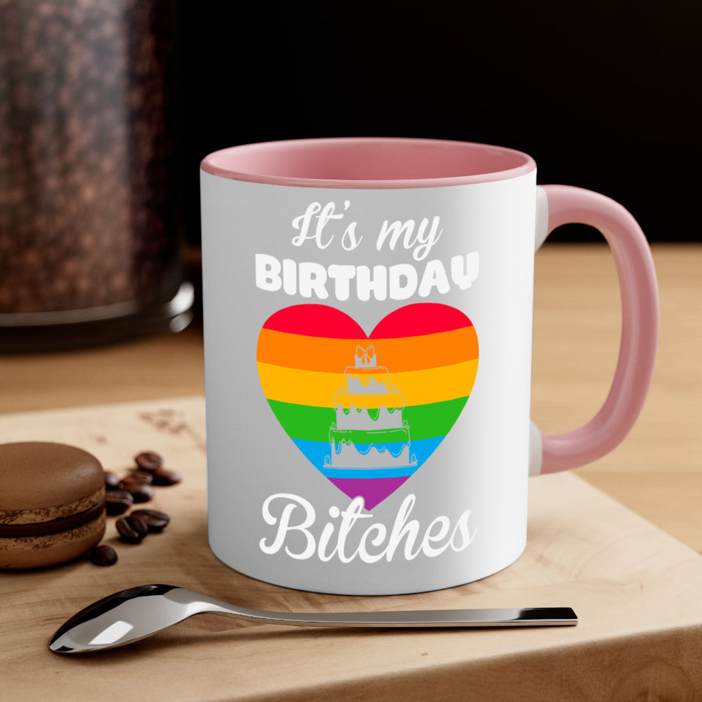 its my birthday lgbt happy lgbt 115#- lgbt-Mug / Coffee Cup