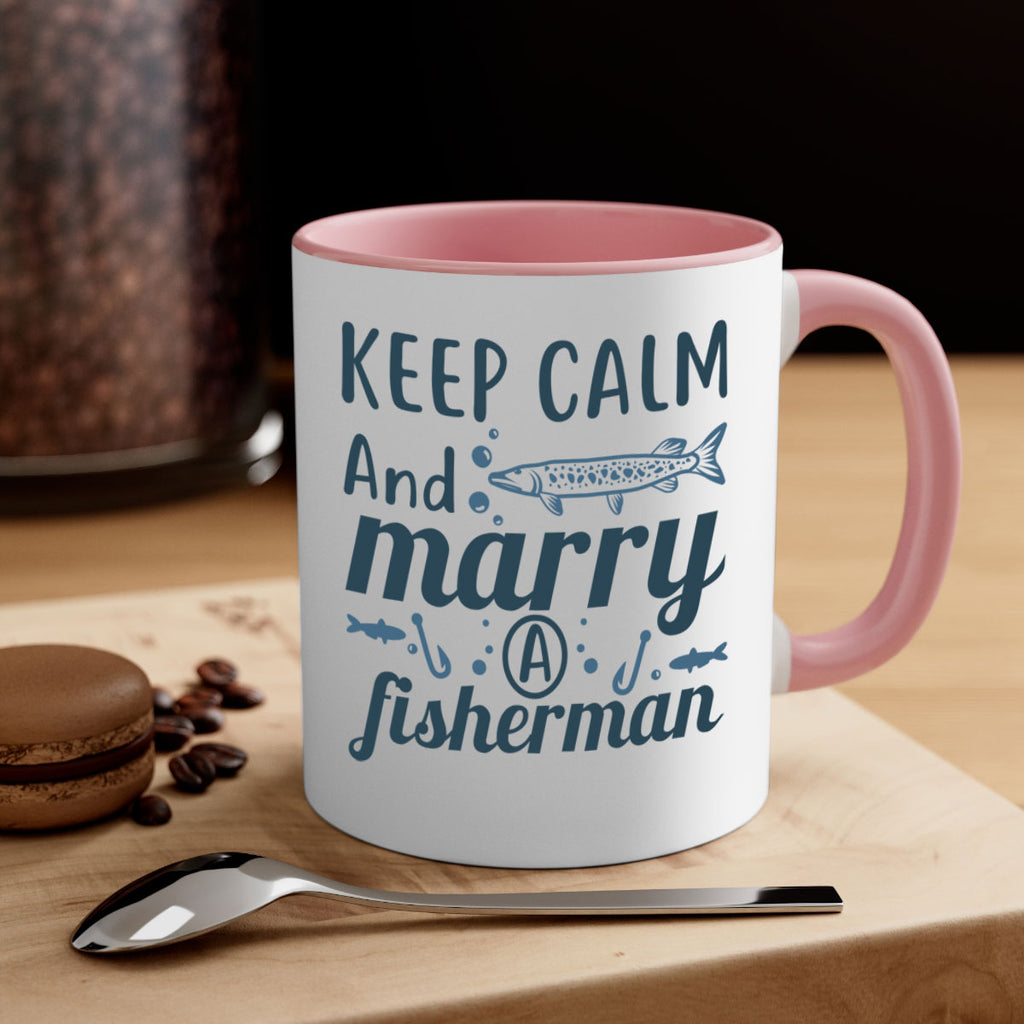 keep calm and merry 66#- fishing-Mug / Coffee Cup