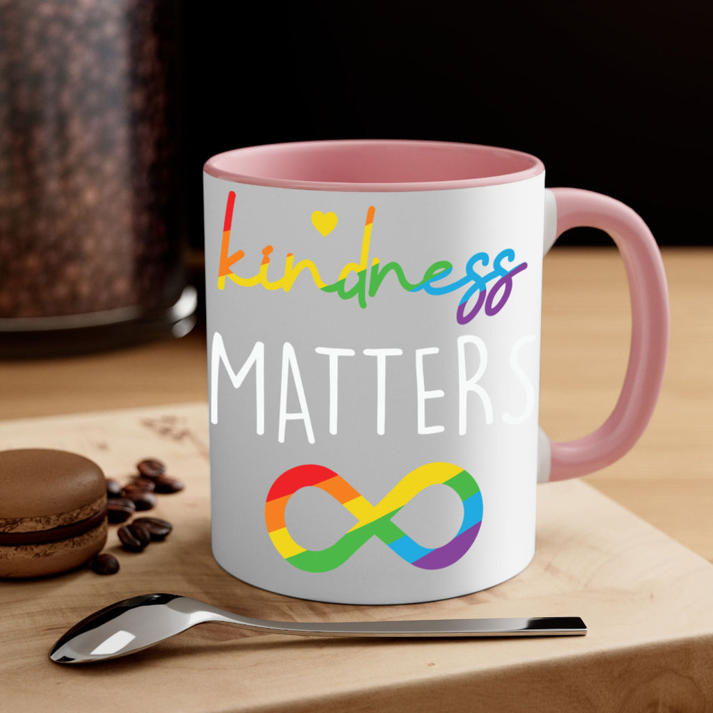 kindness matters infinity lgbt lgbt 109#- lgbt-Mug / Coffee Cup