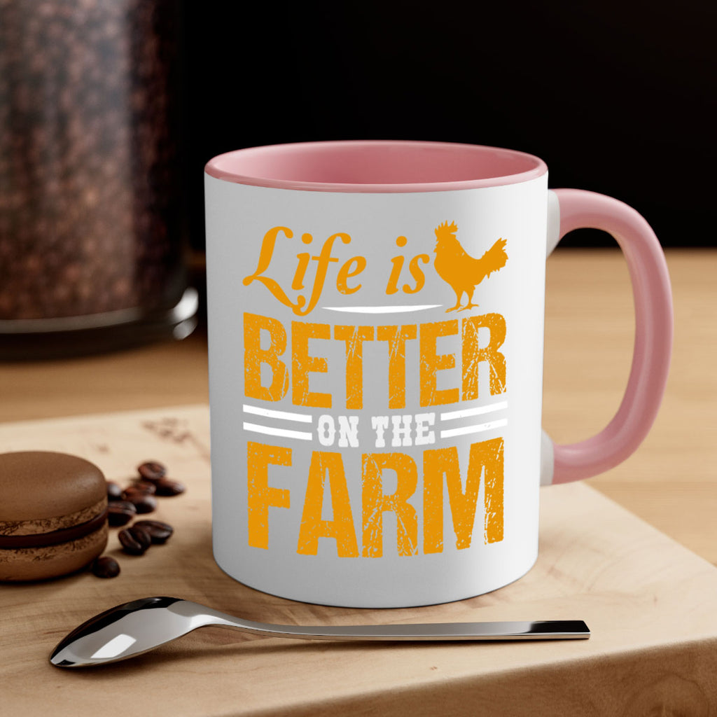 life is better on the farm 44#- Farm and garden-Mug / Coffee Cup