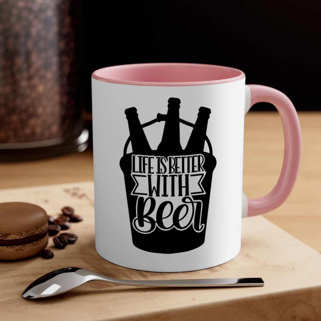 life is better with beer 27#- beer-Mug / Coffee Cup