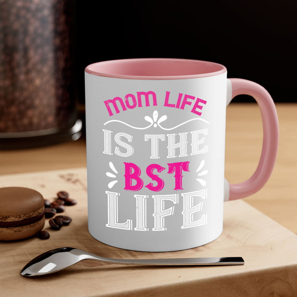 mom life is the best life 124#- mom-Mug / Coffee Cup