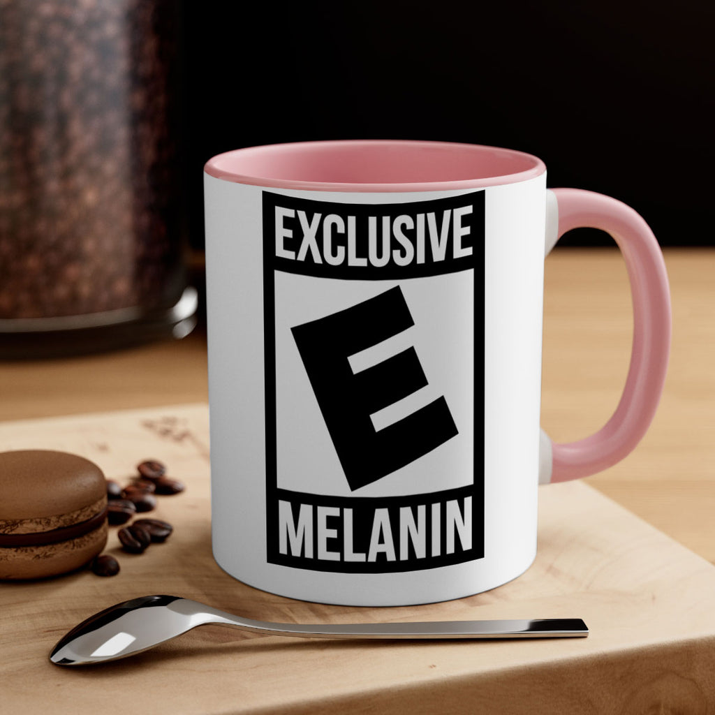 rated exclusive melanin 46#- black words - phrases-Mug / Coffee Cup