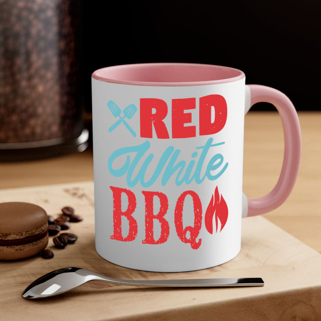 red white bbq 15#- bbq-Mug / Coffee Cup