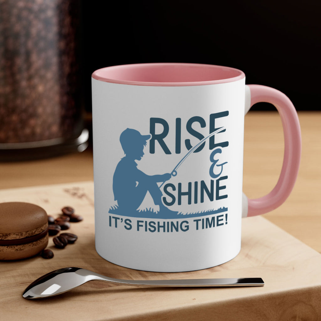 rise shine 41#- fishing-Mug / Coffee Cup