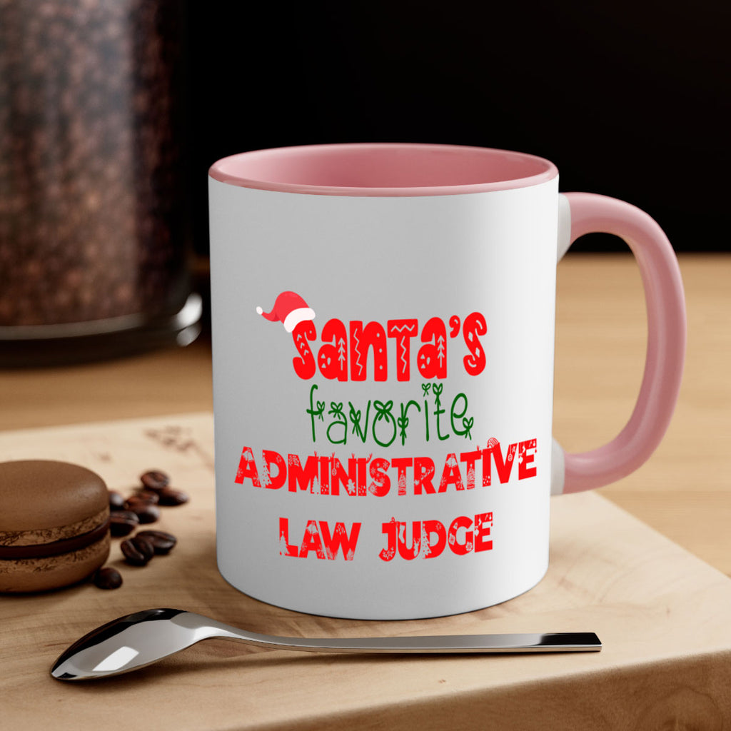 santas favorite administrative law judge style 624#- christmas-Mug / Coffee Cup