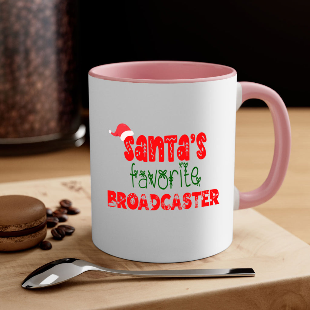 santas favorite broadcaster style 689#- christmas-Mug / Coffee Cup