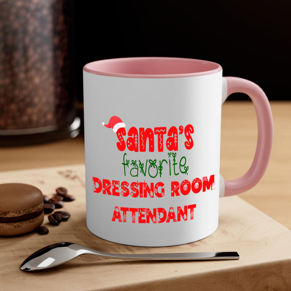 santas favorite dressing room attendant style 789#- christmas-Mug / Coffee Cup