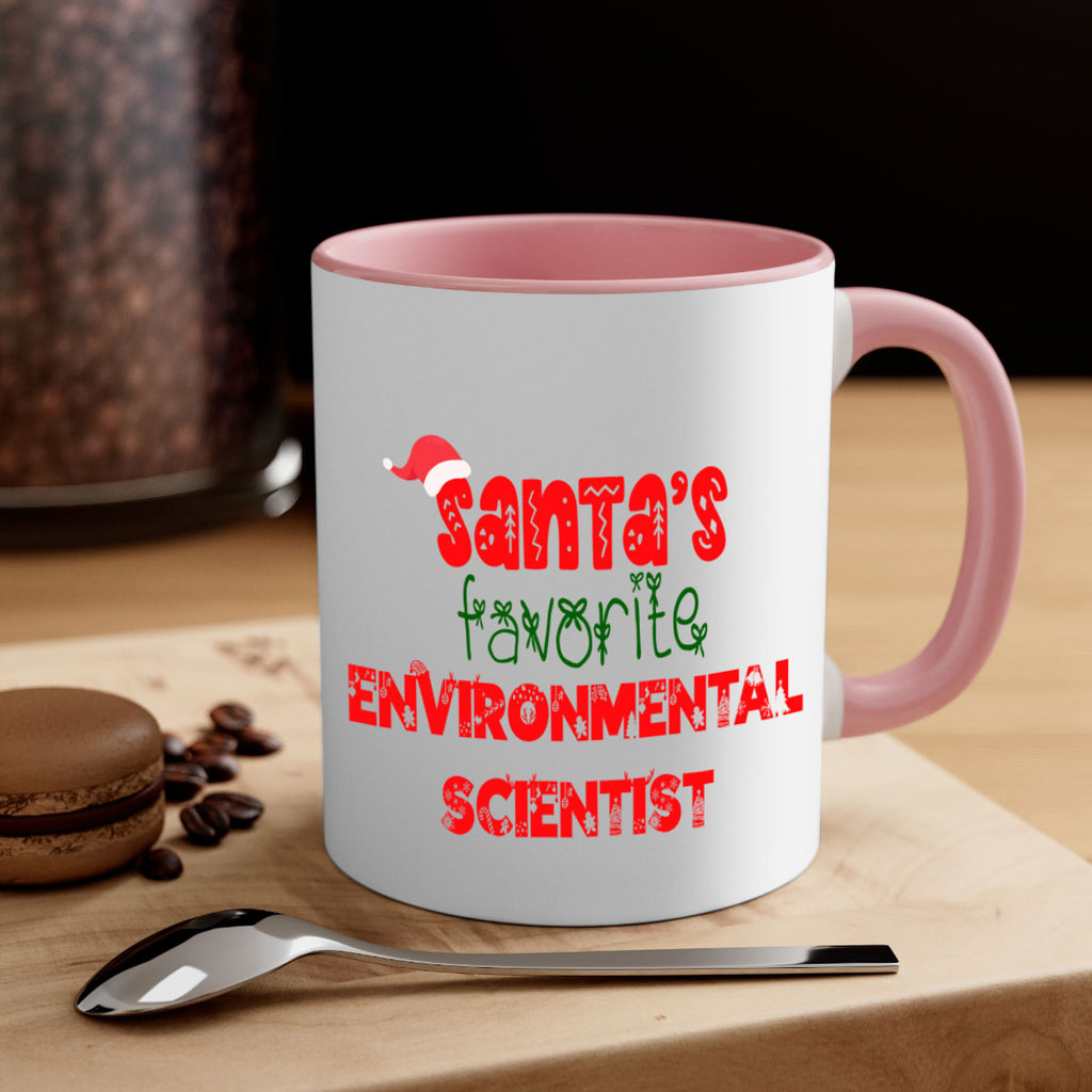santas favorite environmental scientist style 805#- christmas-Mug / Coffee Cup