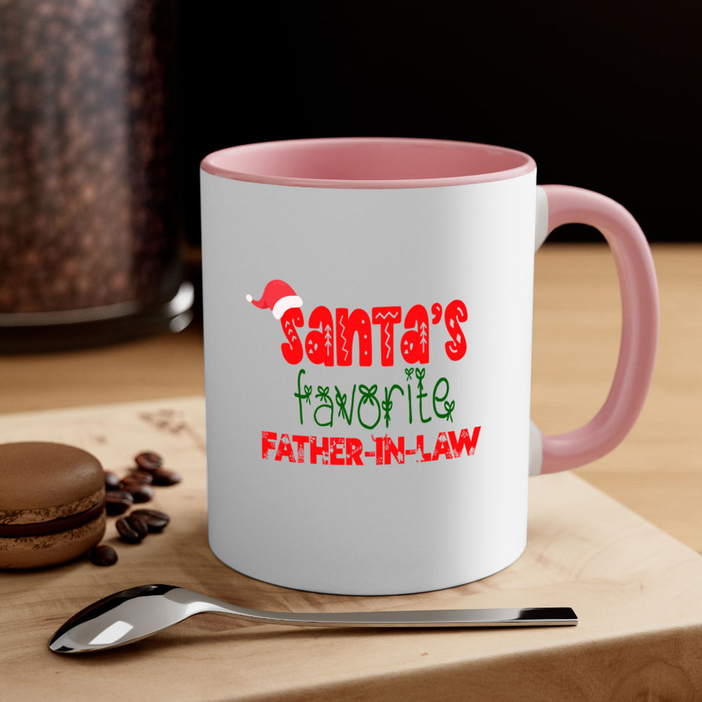 santas favorite father-in-law style 814#- christmas-Mug / Coffee Cup