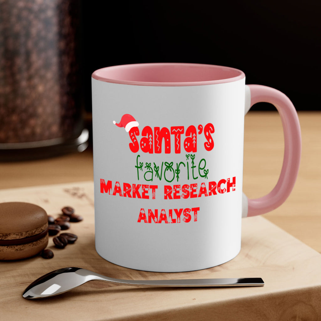 santas favorite market research analyst style 939#- christmas-Mug / Coffee Cup